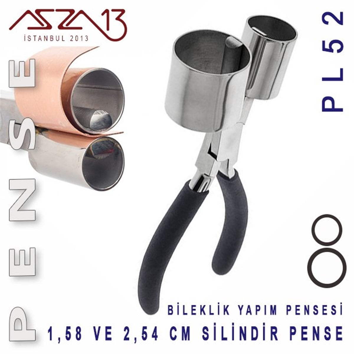 Bileklik Yapma PensesiALET, ARAÇ ve GEREÇBeadSmith1,58 vm ve 2,54 cm Silindir Pense