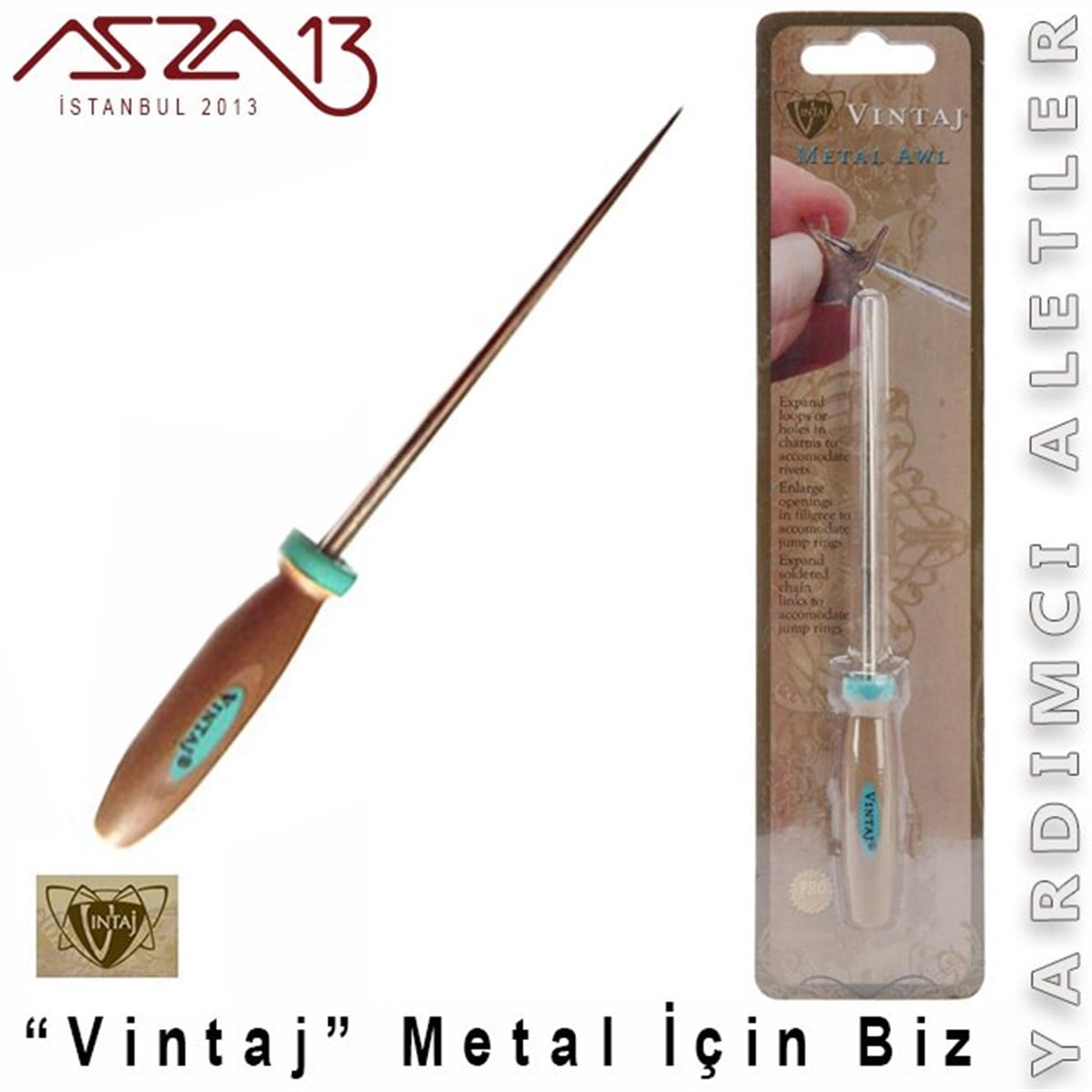 Biz, Şiş, Tığ, Delici AletALET, ARAÇ ve GEREÇVintaj''Vintaj'' Marka Mini Biz
