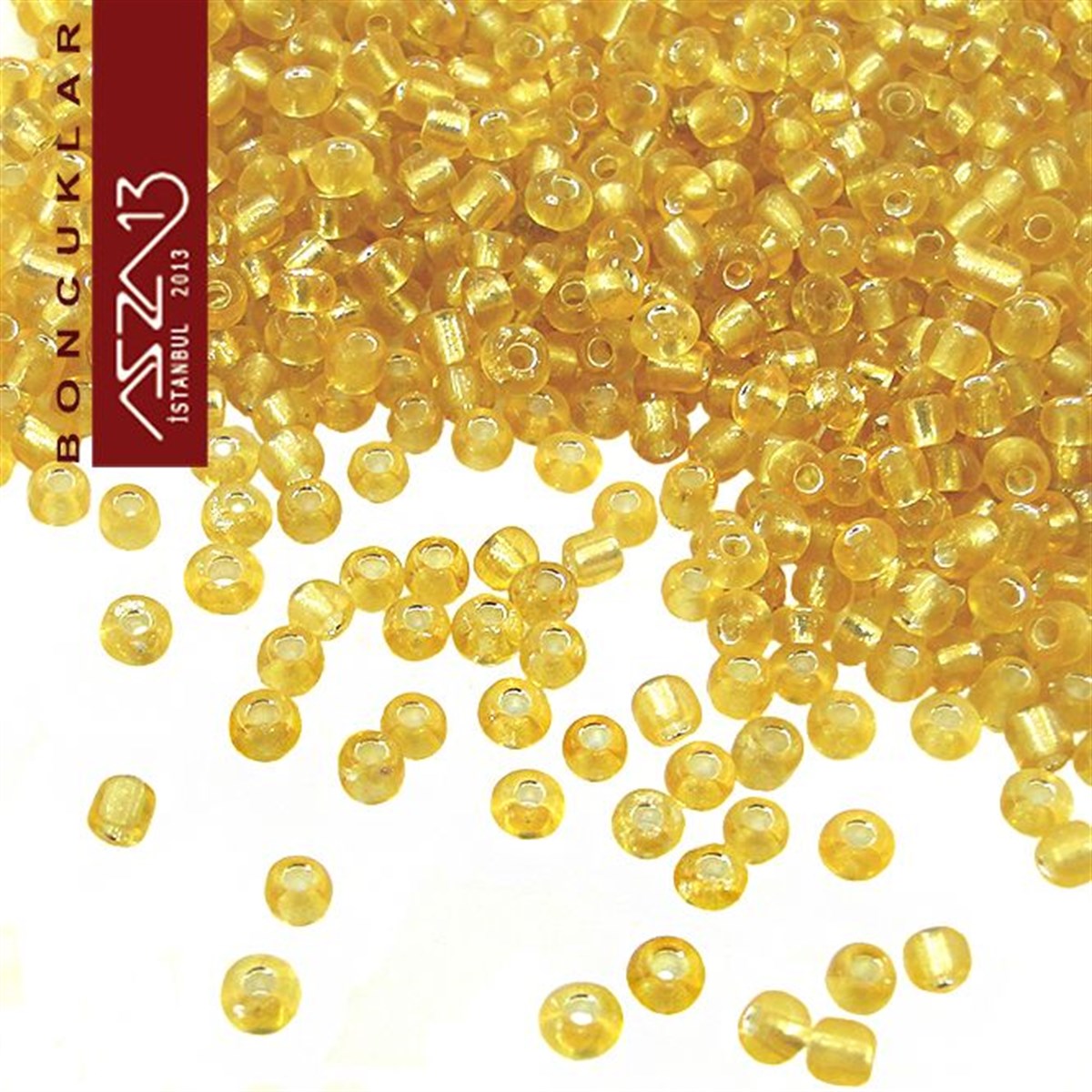 Cam Kum BoncukBONCUK ve TAŞPreciosaAltın Cam Kum Boncuk (13/0 - 1,7 mm) 20 gr