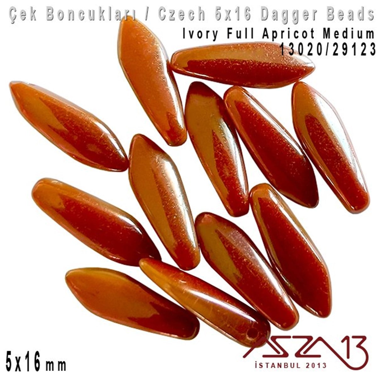 Dagger BoncukÇek BoncuklarıMarkasızDagger Boncuk - 5x16 mm - 13020*29123 / 12 Adet