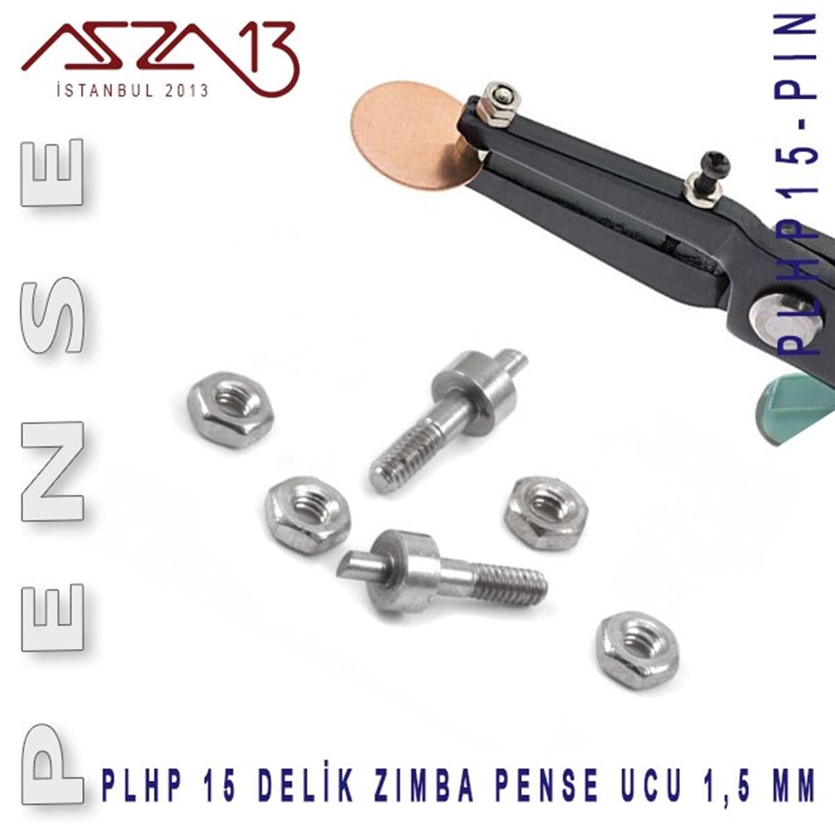 Delik Zımba Pense UçlarıALET, ARAÇ ve GEREÇBeadSmithDelik Zımba Pensesi Yedek Uç 1,5 mm (Paket İçeriği 2 Set)