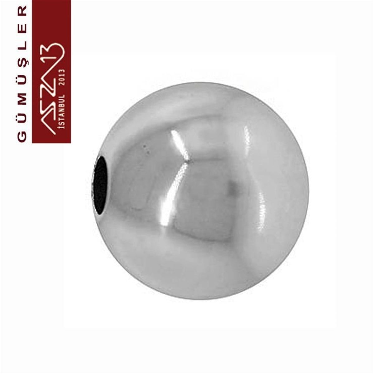 Gümüş Halka, Gümüş Top, Gümüş İğne, Gümüş KapamaGÜMÜŞMarkasız925 K Gümüş 10 mm Top / Paket İçeriği 1 Adet