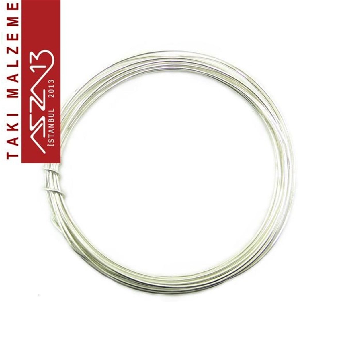 Kaplamalı MetallerTAKI MALZEMEMarkasızGümüş Kaplamalı 3,0 m Uzunluğunda 80 Mikron (0,80 mm) Yumuşak Pirinç Tel / Paket İçeriği 1 Adet