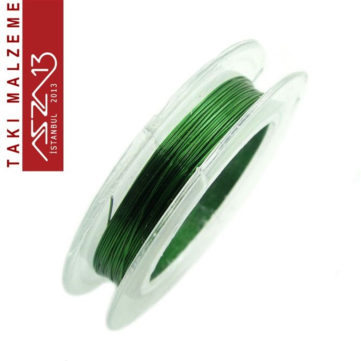Kaplamalı MetallerTAKI MALZEMEMarkasızYeşil Rengi 35 Mikron (0,35 mm) Emaye Kaplı Tel / Paket İçeriği 1 Adet