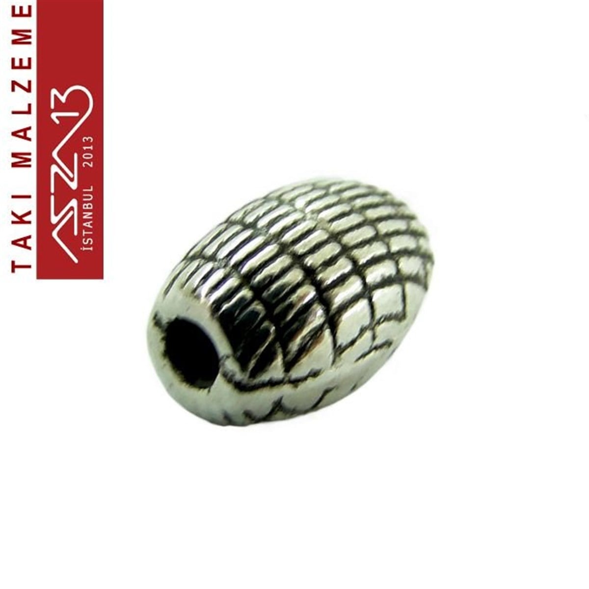 Kaplamalı ve Kaplamasız Metal Ara ParçalarTAKI MALZEMEMarkasızAntik Gümüş Kaplamalı Oval Delikli Boncuk / Paket İçeriği 20 Adet