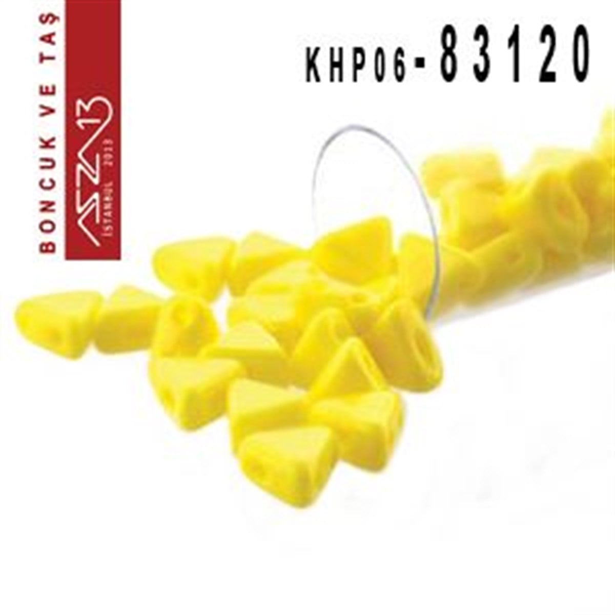 Kheops Par Puca BoncukÇek BoncuklarıLes perles par Puca®Kheops Par Puca 6 mm Opaque Jonquil (Opak Sarı) Boncuk (83120) / Paket İçeriği 65 Adet (9 Gr)