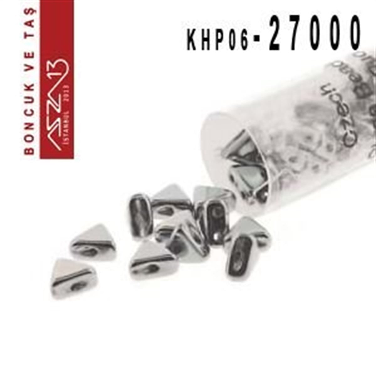 Kheops Par Puca BoncukÇek BoncuklarıLes perles par Puca®Kheops Par Puca 6 mm Argentees (Argentees) Boncuk (27000) / Paket İçeriği 65 Adet (9 Gr)