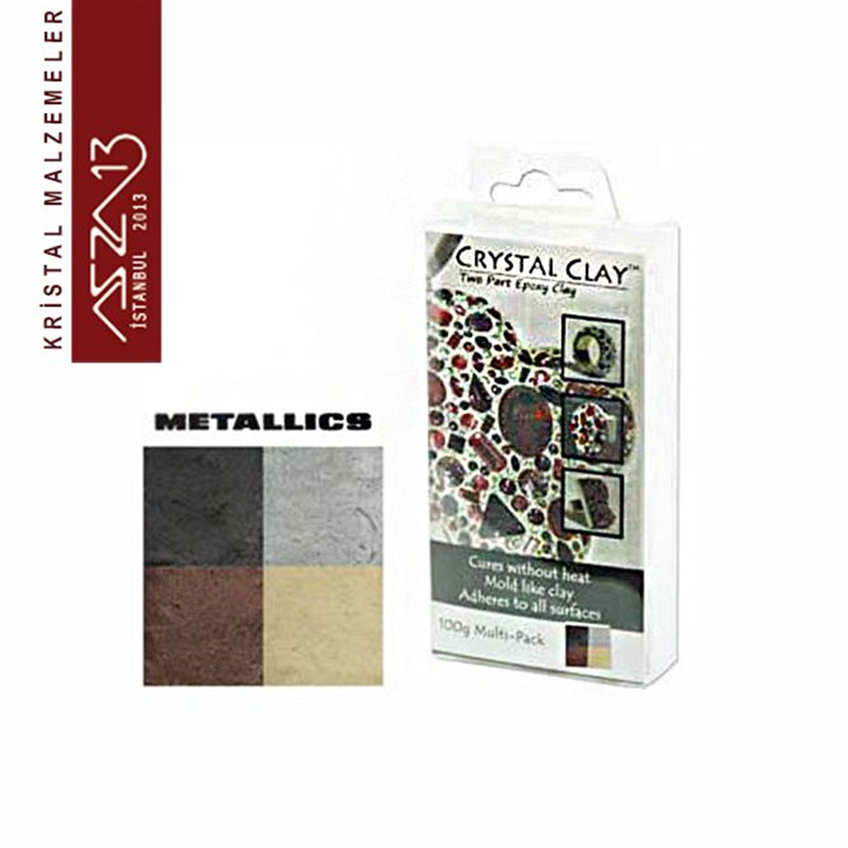 Kil, Macun, Epoxy ClayBONCUK ve TAŞCrystal ClayKristal Taş Macunu / Metallic Set