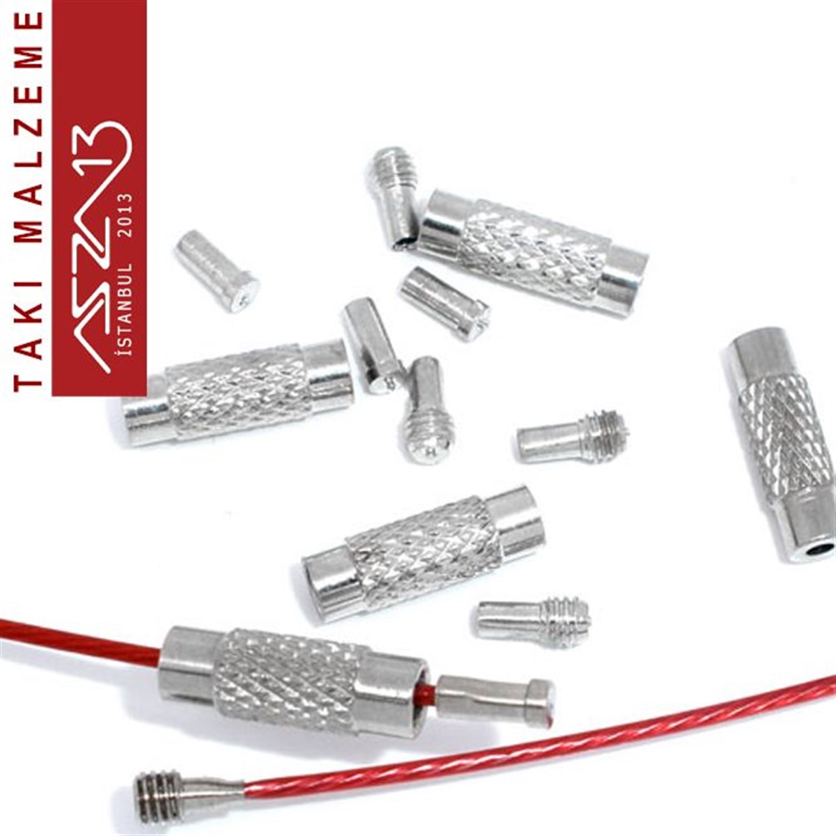 Kilit, Klips, KapamaTAKI MALZEMEMarkasızNikel Kaplama, 0.4x1.3 cm, Klips / Paket İçeriği 1 Adet