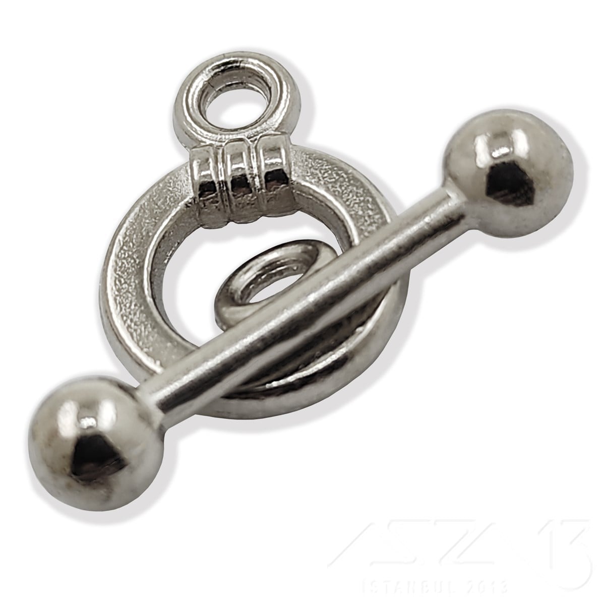Klips, Kilit, Kapama (Geçmeli Kilit)Geçmeli - Vidalı Kilit, KlipsMarkasız06.Tm.61.Kt.118Halka Geçmeli Kilit / Rodyum Renk Kaplama / 7,0 mm / 3 Set