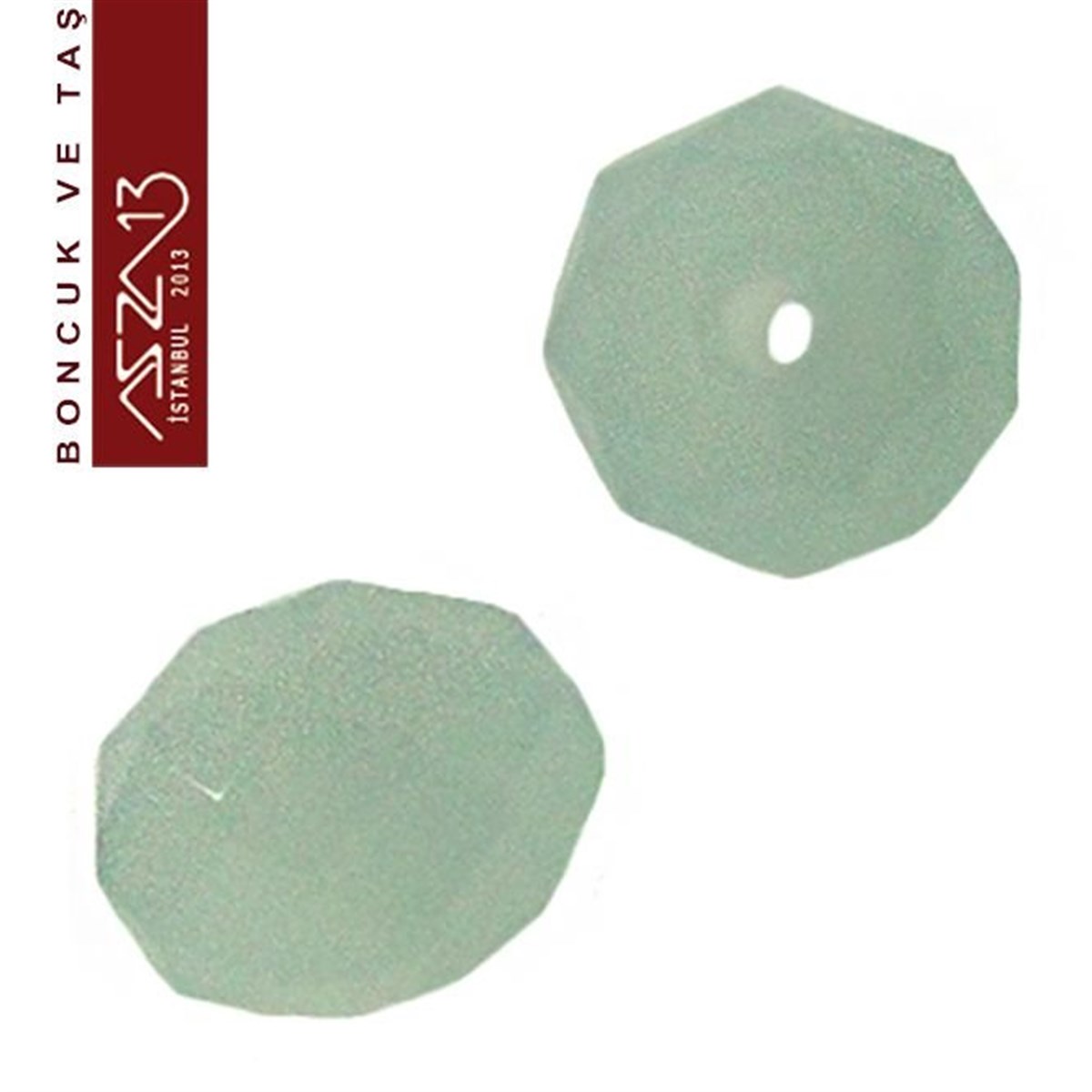 Kristal Rondela BoncukÇin Kristal BoncukMarkasız5x6 mm - Kristal - Yarı Opak Camgöbeği - Rondela Boncuk / 100 Adet