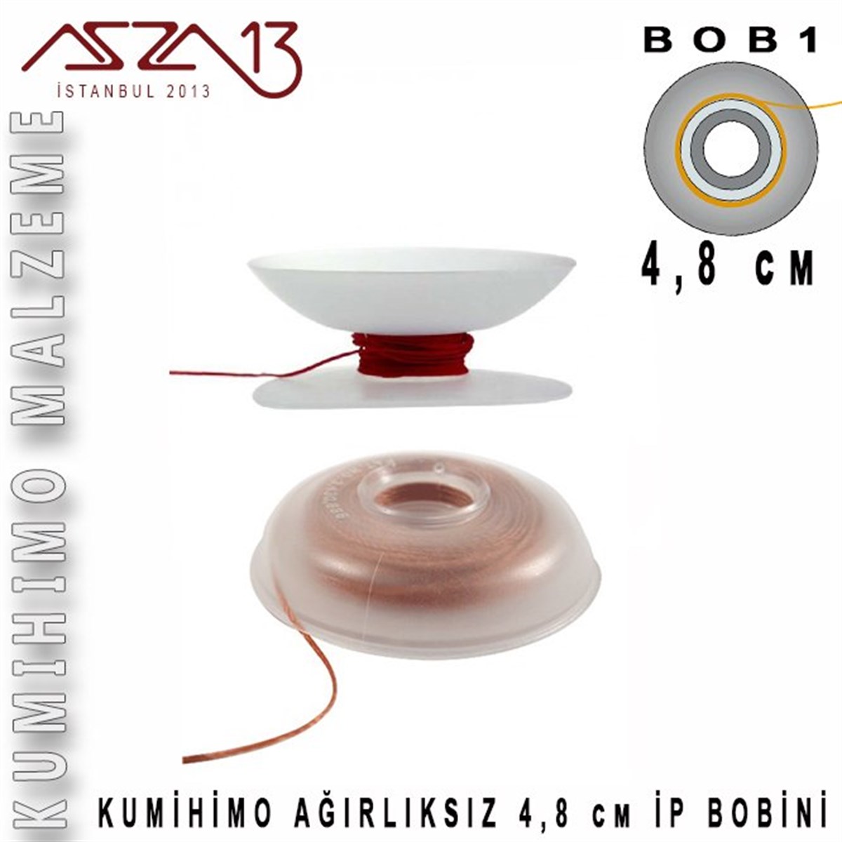 Kumihimo BobinALET, ARAÇ ve GEREÇBeadSmithKumihimo Bobin (Ağırlıksız) 4,8 cm / Paket içeriği 1 Adet