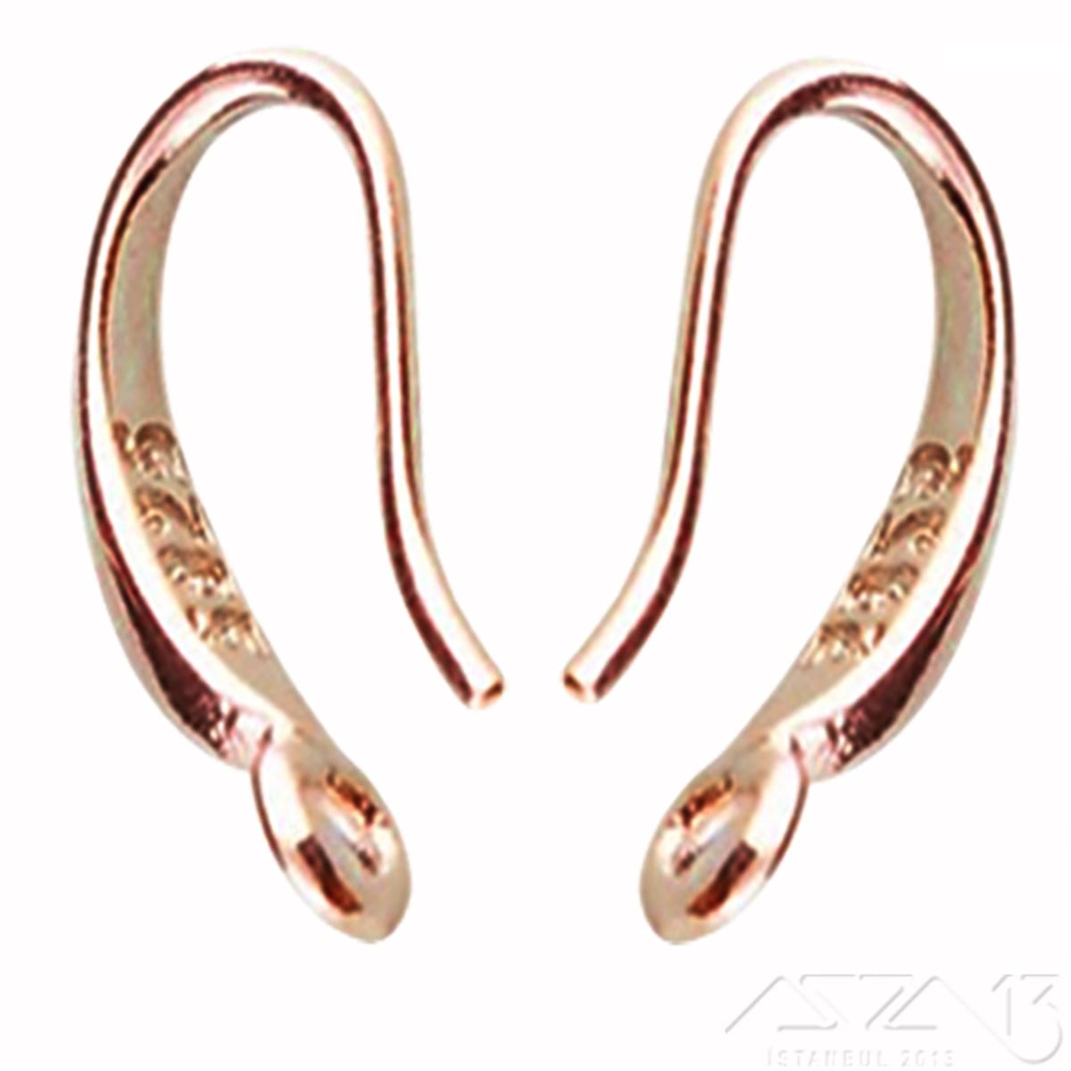 Küpe Kancası / Rose Altın renk, Yassı Çengel / 17 mm / 1 ÇiftKüpe MalzemeMarkasız06.Tm.61.Kn.28Küpe Kancası / Rose Altın renk, Yassı Çengel / 17 mm / 1 Çift