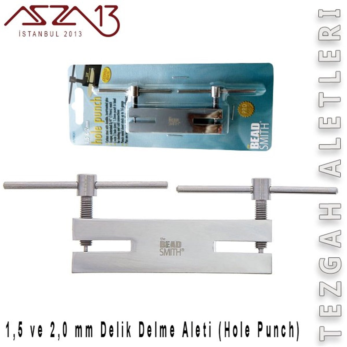 Metal Levha Disk Kesici ve BiçimlendiriciALET, ARAÇ ve GEREÇBeadSmithDelik Açma Aleti (Punç)