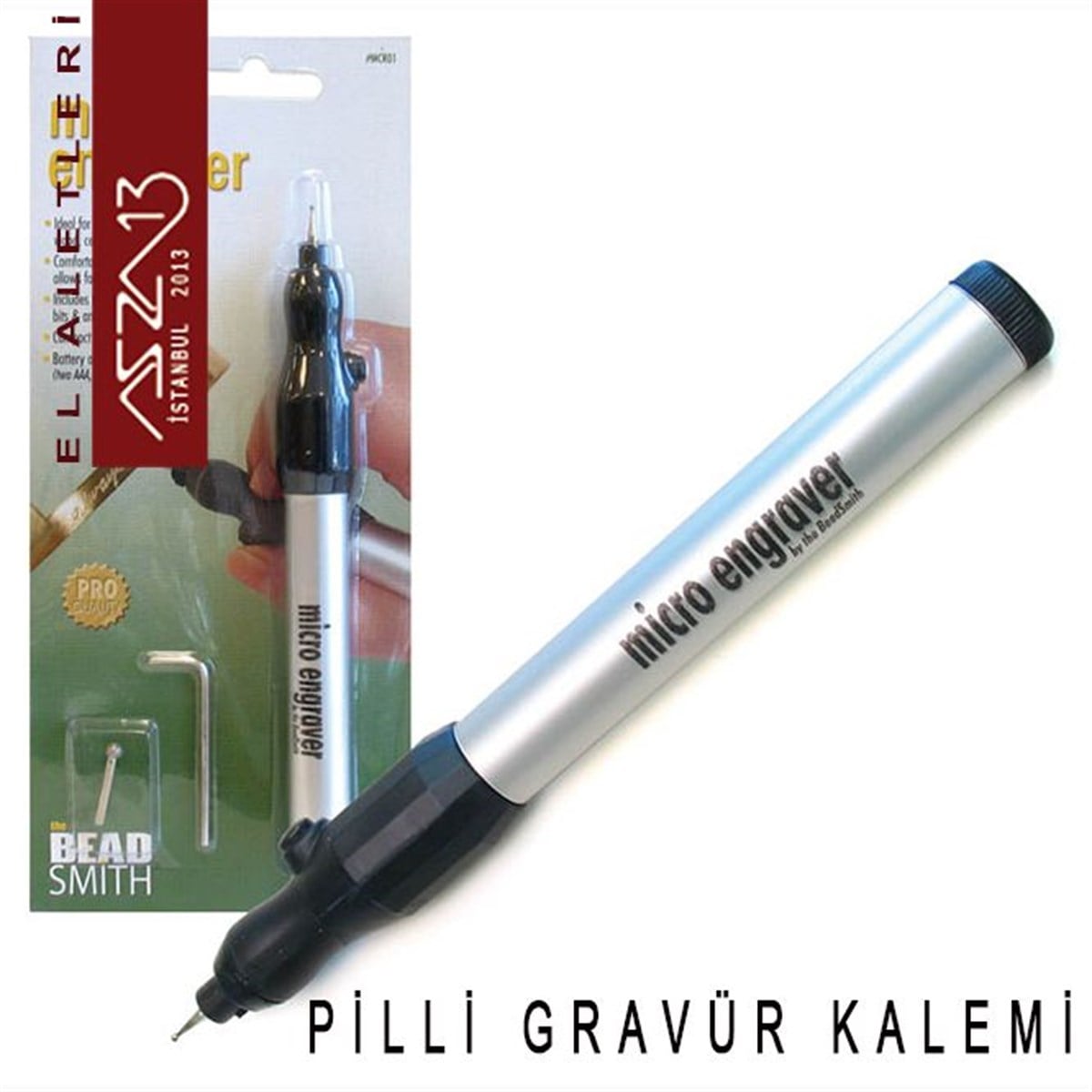 Mikro Gravür KalemiALET, ARAÇ ve GEREÇBeadSmithPilli Gravür Kalemi