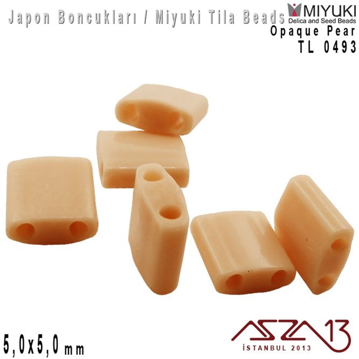 Miyuki Tila BoncukBONCUK ve TAŞMiyukiTila Boncuk - Opaque Pear - TL0493 / 24 Adet