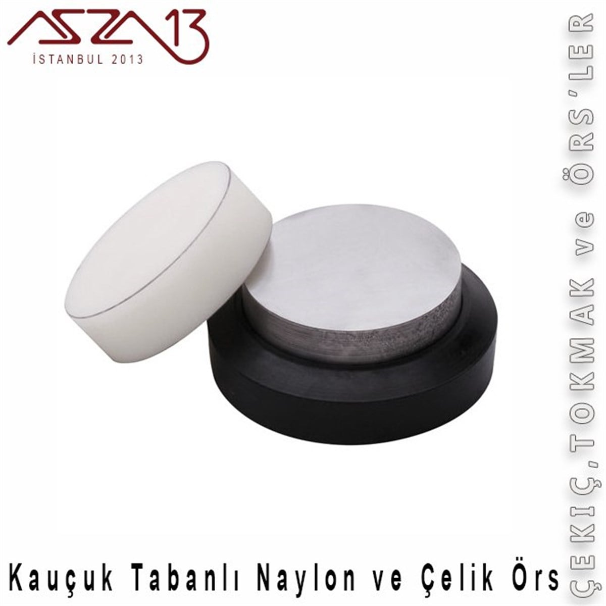Naylon ve Çelik ÖrsALET, ARAÇ ve GEREÇMarkasızKauçuk Tabanlı Naylon ve Çelik Örs