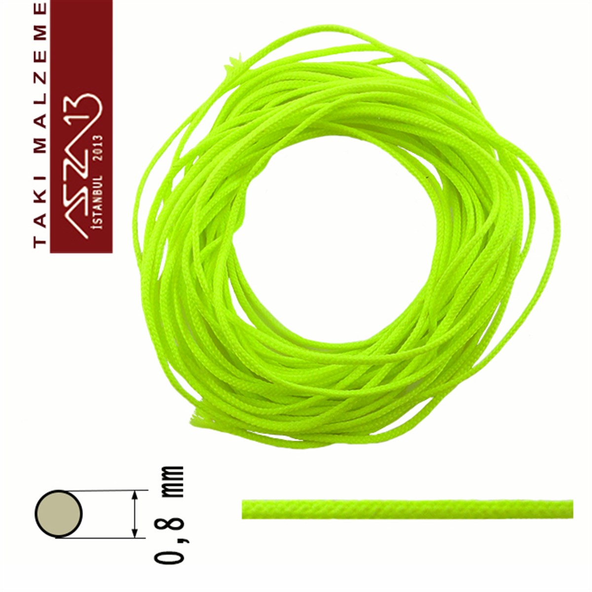 Neon Yeşil 1,00 mm Kalınlıkta Paraşüt İpi / 5 MetreParaşüt İplerTAKI, HOBİ, TAKI MALZEMELERİ, TOHO, MIYUKI DELICA, KUMİHİMO DİSK, SWAROVSKI KRİSTAL, TAKI TASARIMIParaşüt İplerMarkasız06.Tm.64.Pr.04Neon Yeşil 1,00 mm Kalınlıkta Paraşüt İpi / 5 Metre