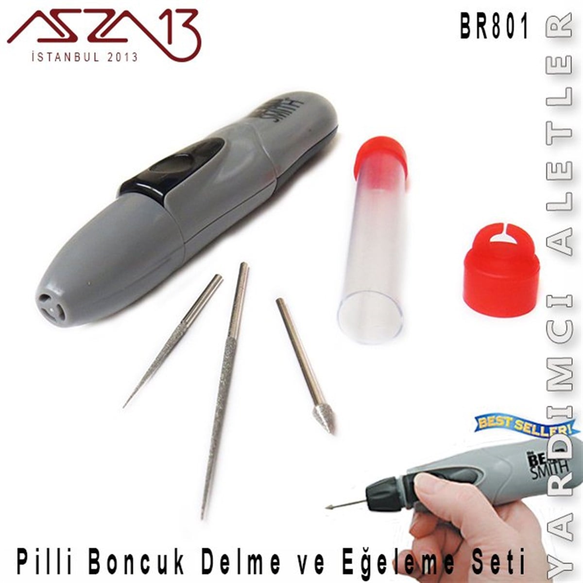 Pilli Boncuk Rayba SetiALET, ARAÇ ve GEREÇBeadSmithPilli Boncuk Rayba Seti