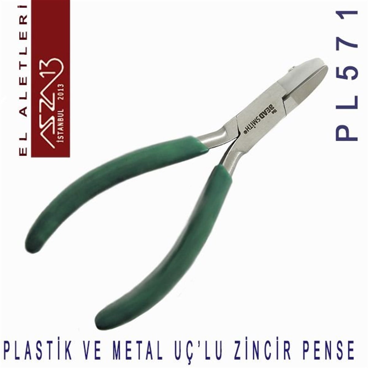 Plastik Uç'lu Tel Kıvırma PensesiALET, ARAÇ ve GEREÇBeadSmithPlastik Düz ve Metal Yarım Yuvarlak Uç'lu Pense