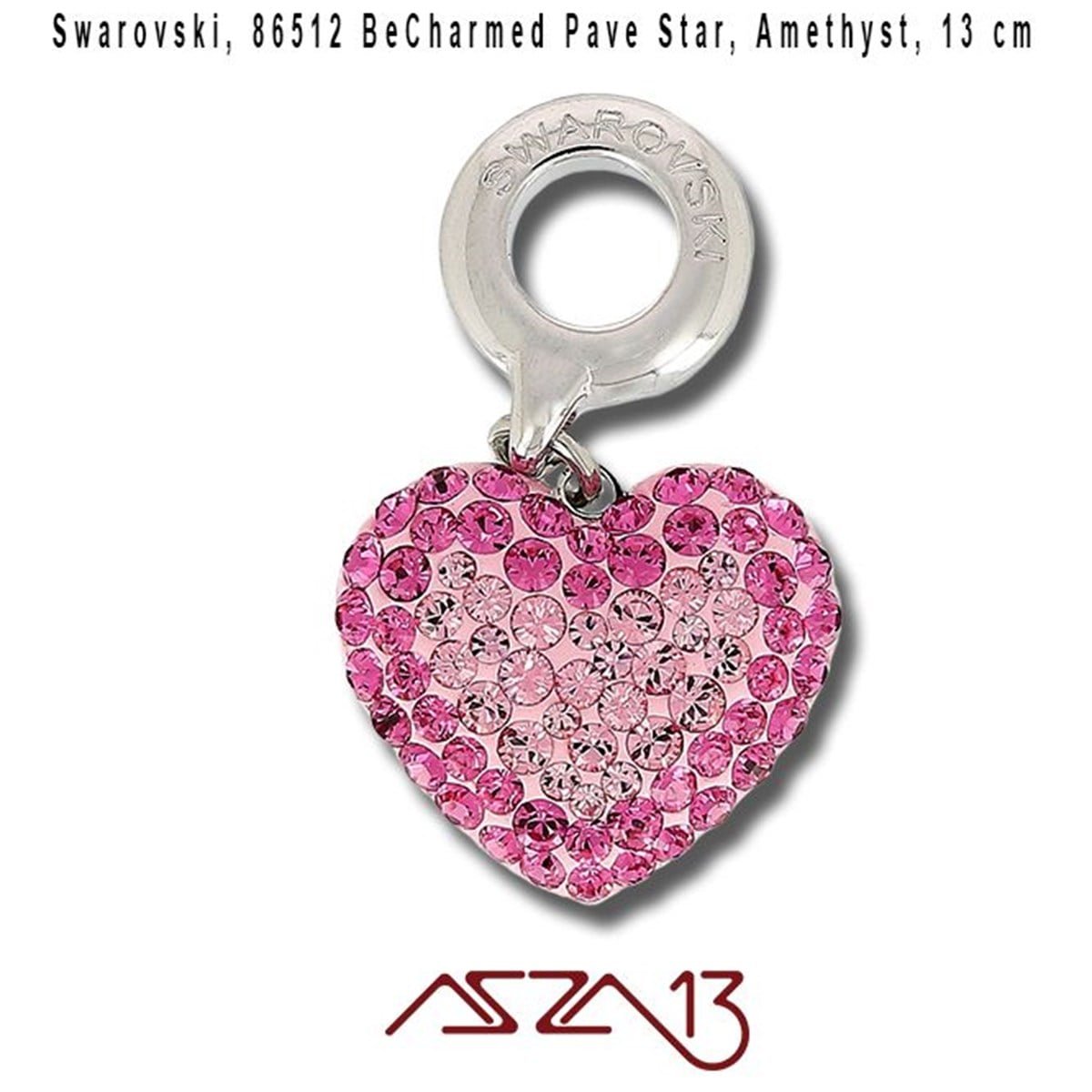 Swarovski Elements ÜrünleriSWAROVSKI®  ELEMENTSSwarovskiSwarovski 86502 Rose ve Light Rose  (BeCharmed Pave) 13 mm Sallantı Pave