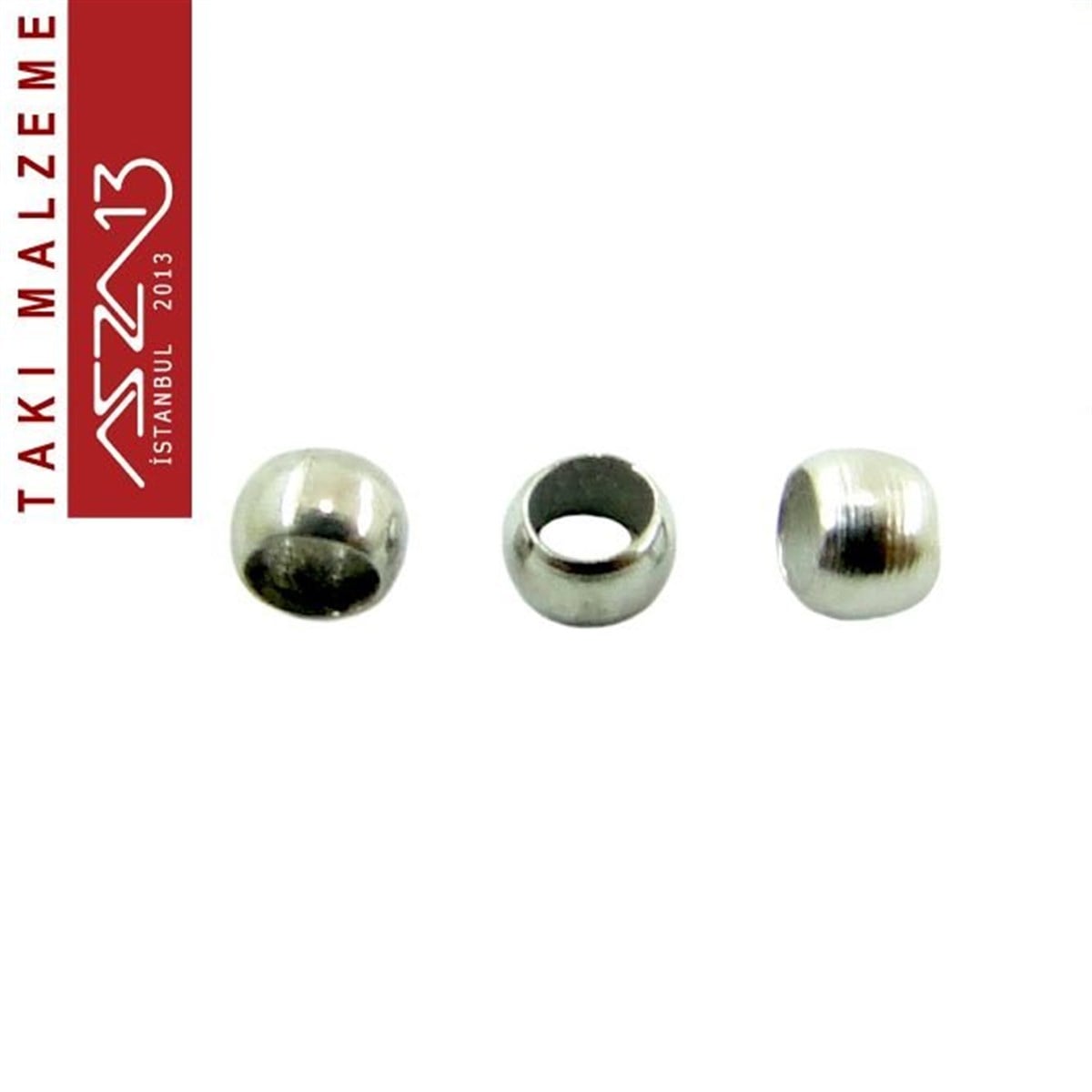 Takı Malzemesi Silindirik ve Küre BitTAKI MALZEMEMarkasızNikel Kaplamalı 3 mm Kapalı Boncuk Bit / Paket İçeriği 10 Gr