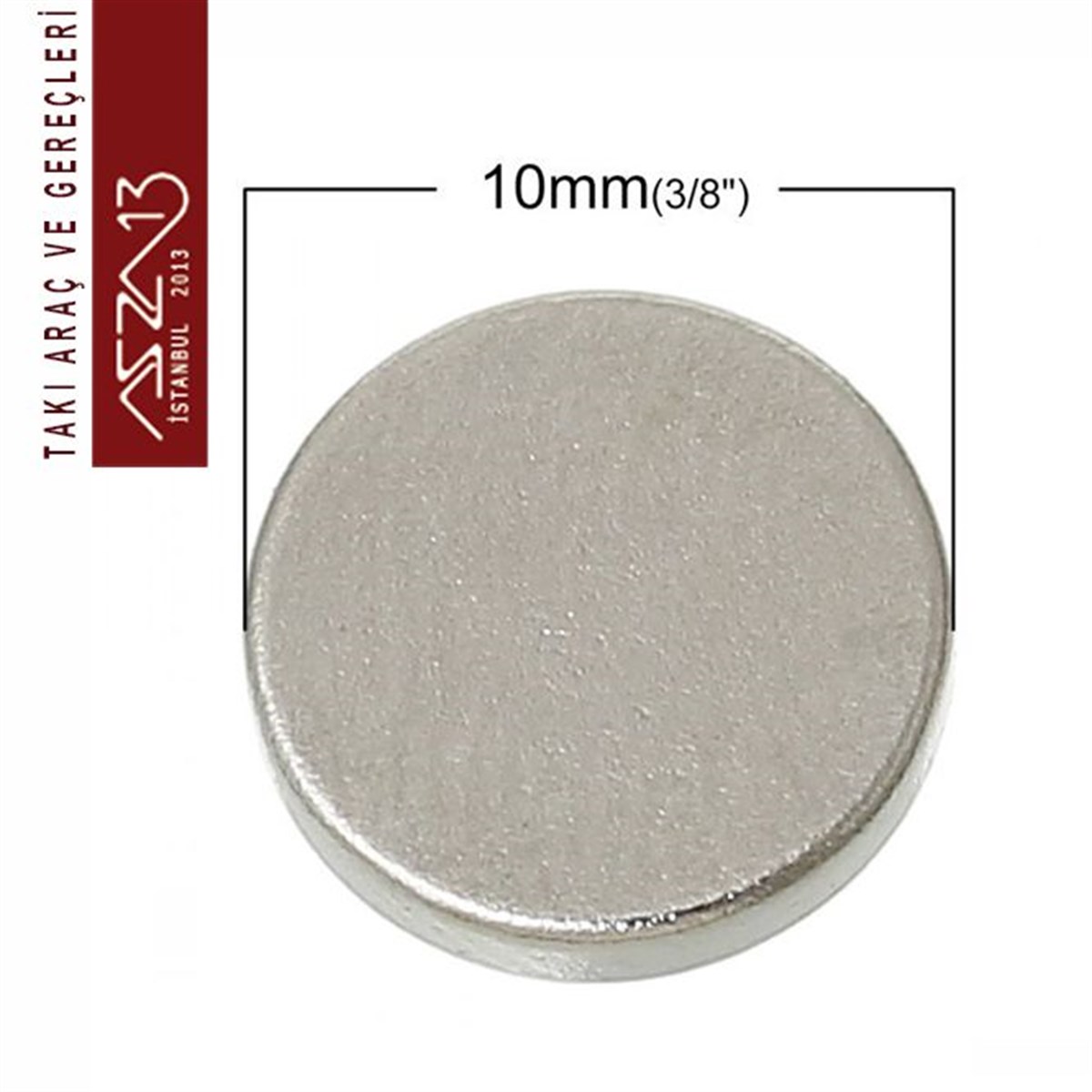 Takı ve Hobi Araç ve GereçleriALET, ARAÇ ve GEREÇMarkasız10x2 mm Süper Güçlü Yuvarlak Mıknatıs / Paket İçeriği 2 Adet