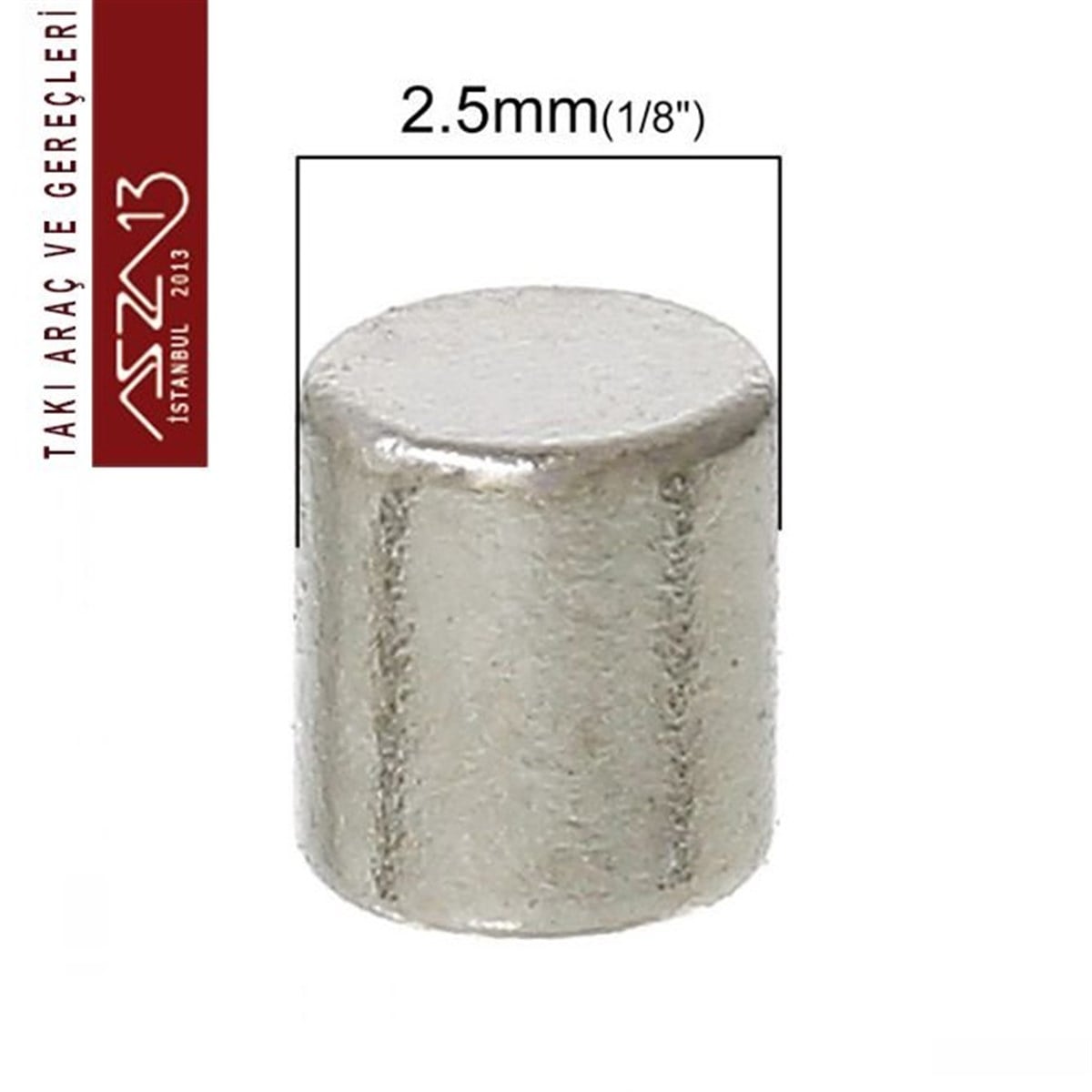 Takı ve Hobi Araç ve GereçleriALET, ARAÇ ve GEREÇMarkasız3x2,5 mm Süper Güçlü Silindirik Mıknatıs / Paket İçeriği 5 Adet