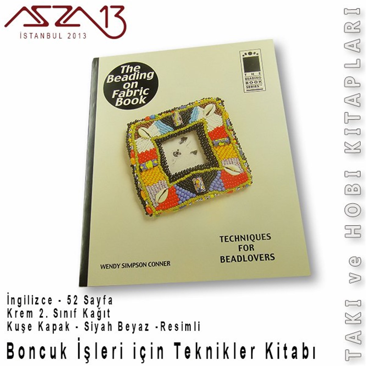Takı Yapımını Anlatan KitapALET, ARAÇ ve GEREÇMarkasız''Boncuk İşleri için Teknikler'' İngilizce El Kitabı