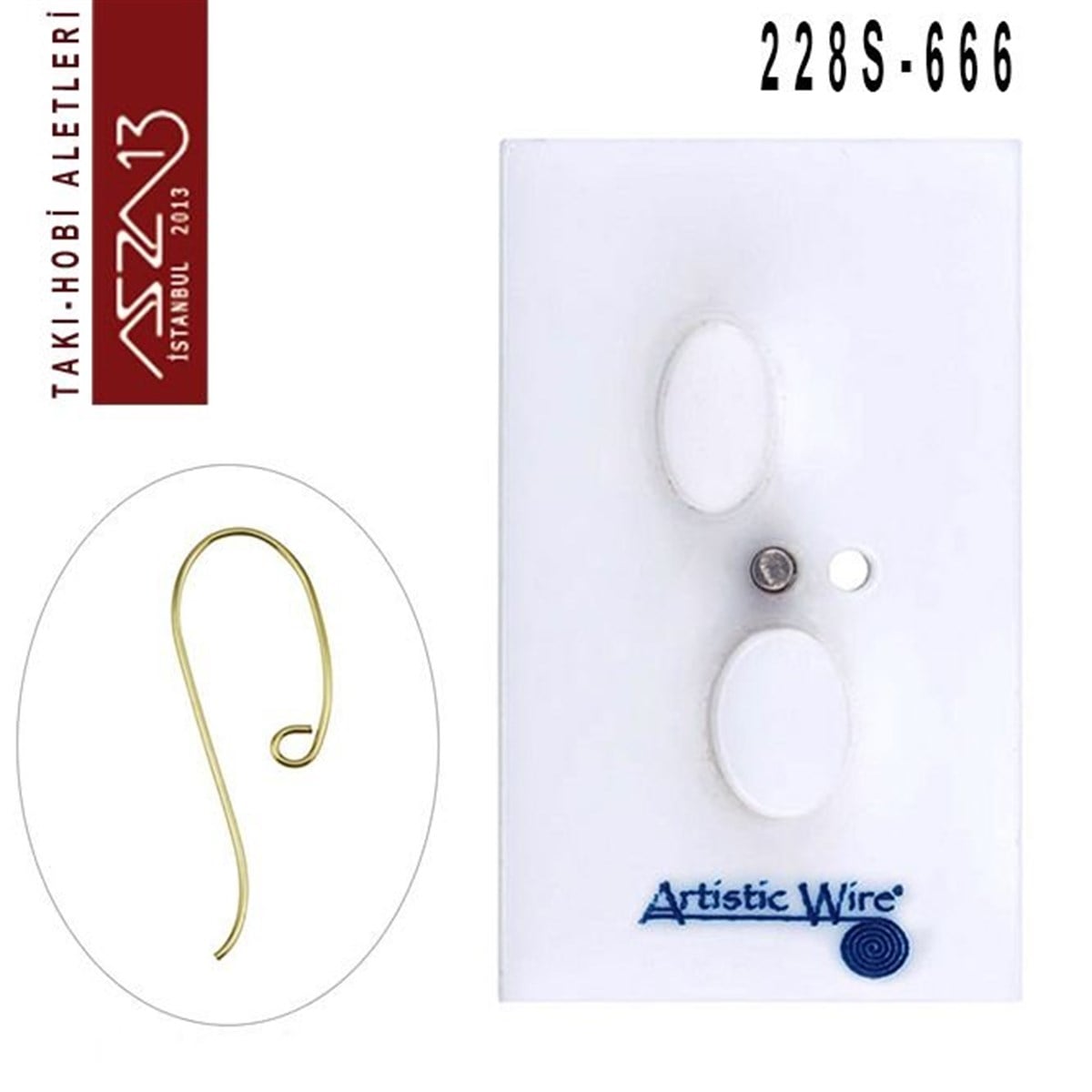 Tel Kıvırma Aleti (S-Klips Modeli)ALET, ARAÇ ve GEREÇArtistic WireKuyruklu Küpe Kancası Yapım Aparatı - 666 (Tel Kıvırma Aleti / Jig)