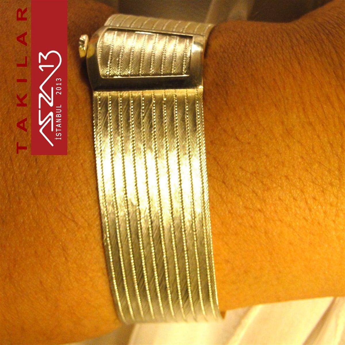 Telkari TakıTAKIazza13Has Gümüş Telkari Hasır Bileklik