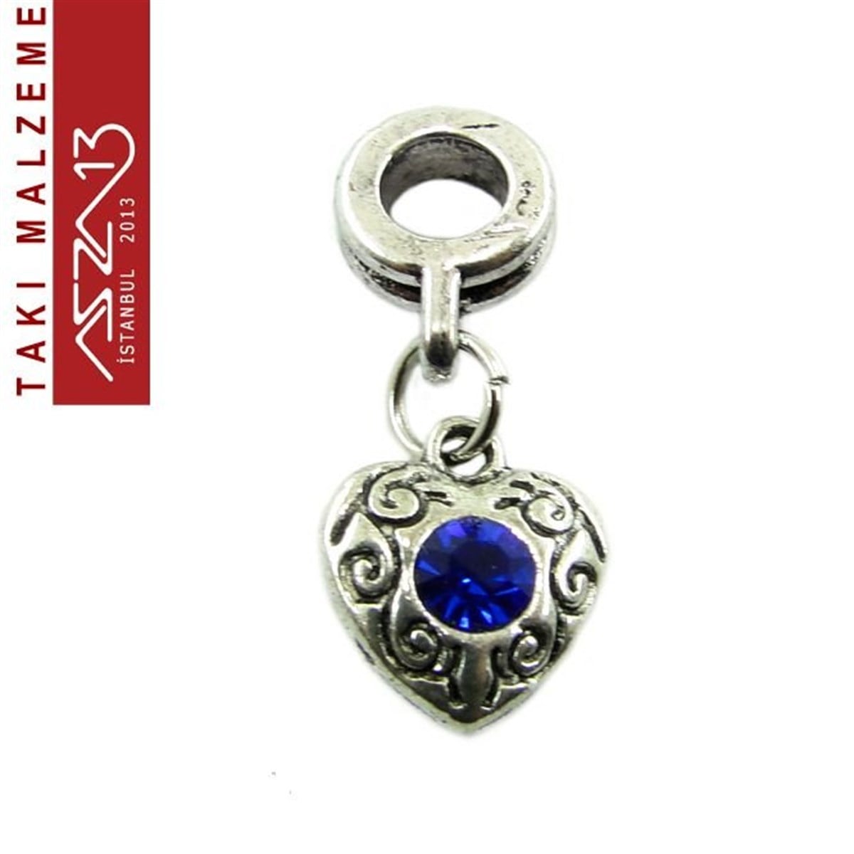 Yarı Mamul Takı MalzemeleriTAKI MALZEMEMarkasızAntik Gümüş Kaplamalı 24x10 mm Zamak, Safir Kristal Taşlı Klips'li Sallantı Ara Malzeme / Paket İçeriği 1 Adet