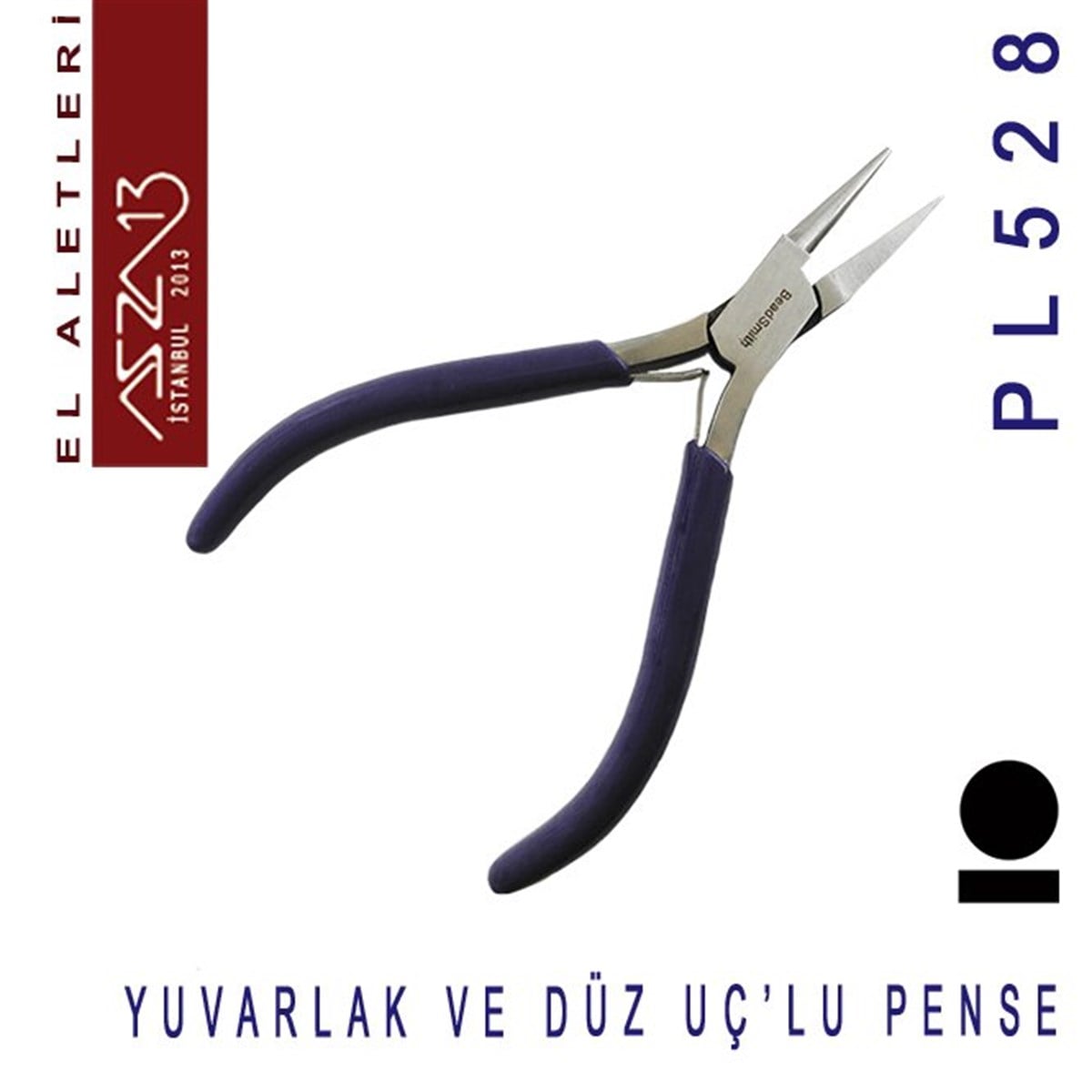 Yuvarlak ve Düz Uç'lu PenseALET, ARAÇ ve GEREÇBeadSmithYuvarlak ve Düz Uç'lu Pense