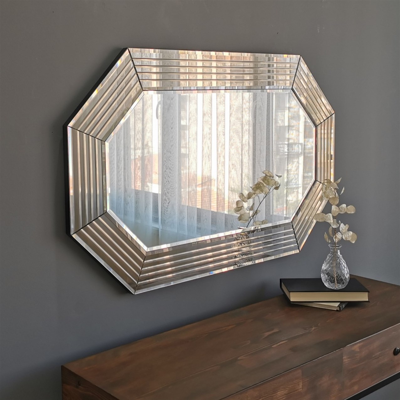 NEOstill - Bronz Kenar Ayna 100x60 cm A312y