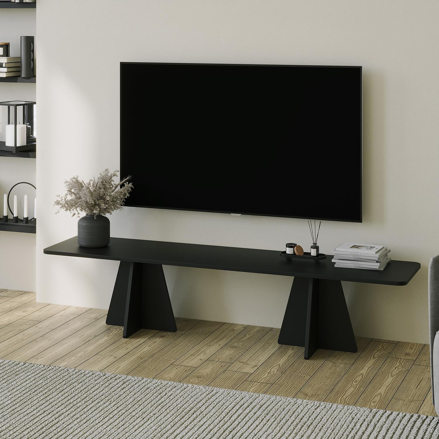 NEOstill - Mushroom Tv Sehpası / Siyah Renk