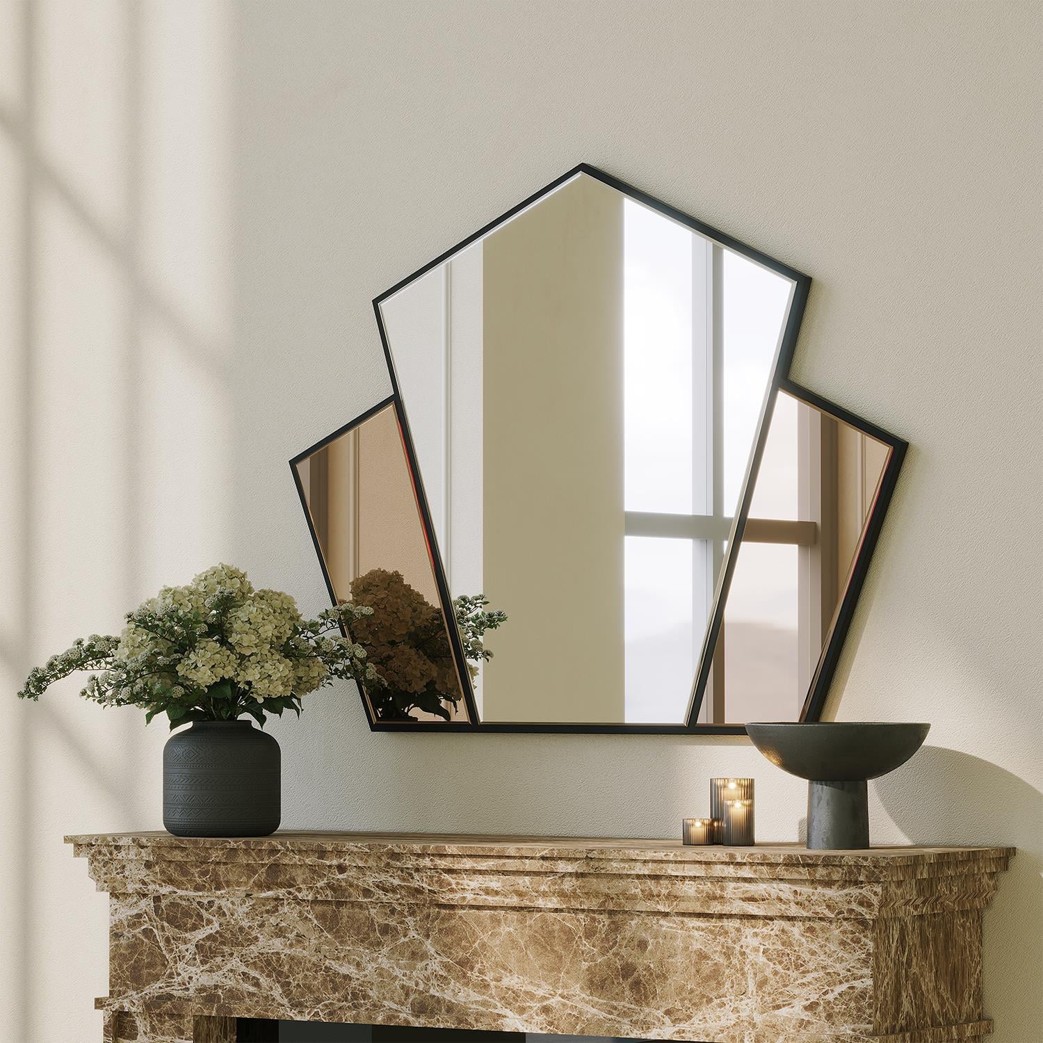 NEOstill - Selfish Ayna / Bizoteli Bronz Detaylı