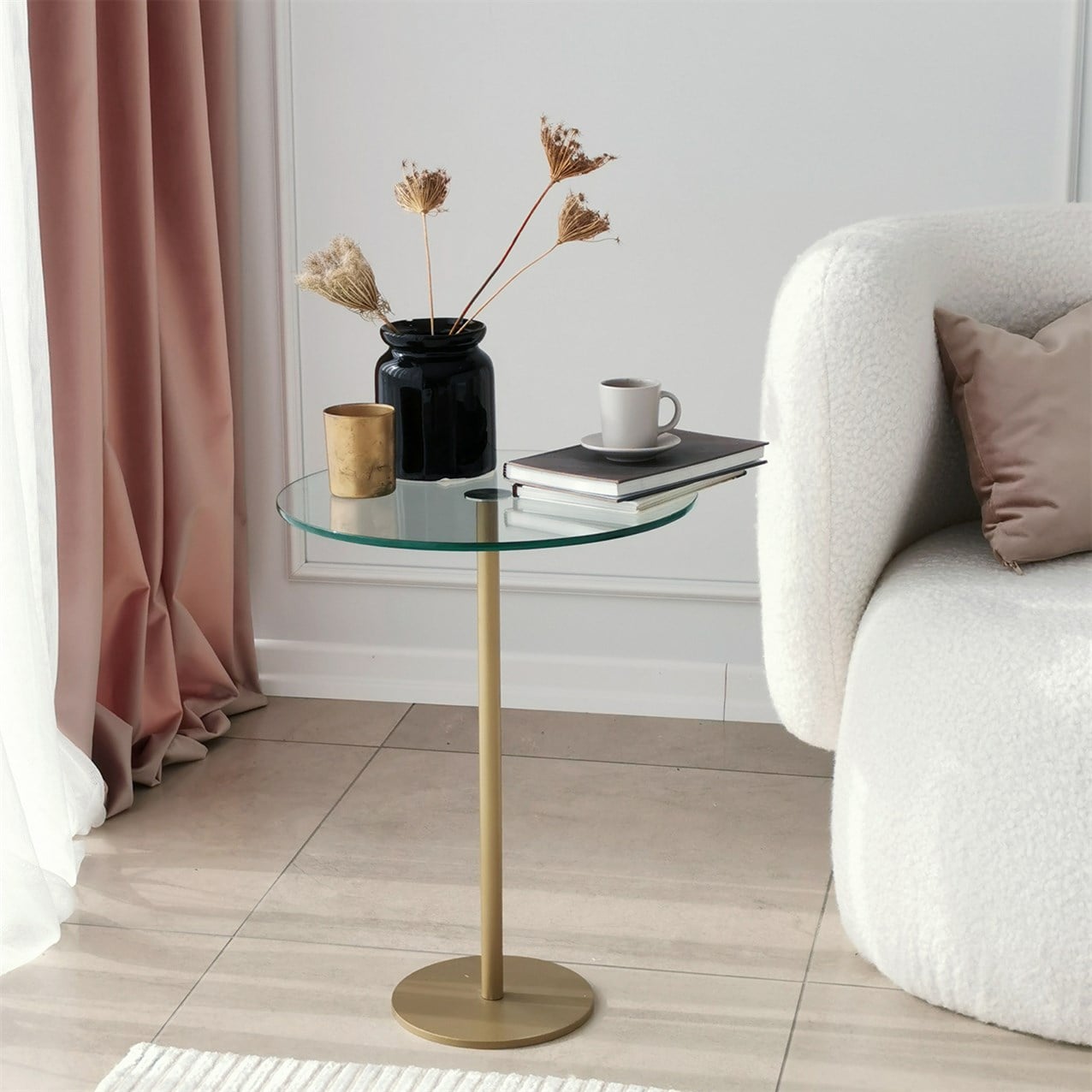 NEOstill - Social Cam Sehpa / Mat Gold