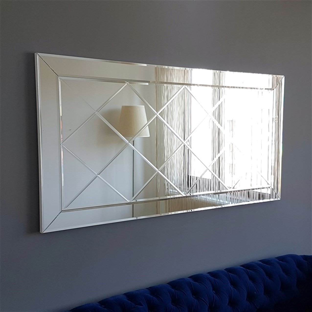 NEOstill - Baklava Desen Ayna 130x65 cm A306y