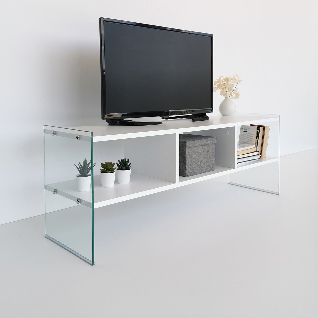 NEOstill - Majör Tv Sehpası Beyaz 120 cm TV400