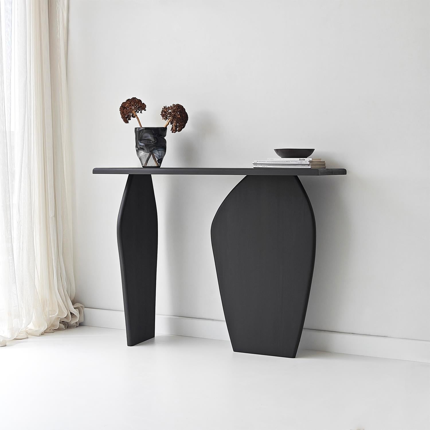 NEOstill - Arya Masif Dresuar Siyah Renk - 120 cm