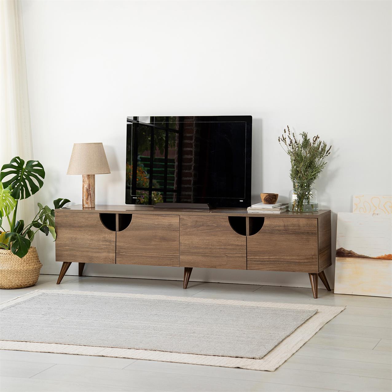 NEOstill - Grotte Tv Sehpası / Ceviz Renk