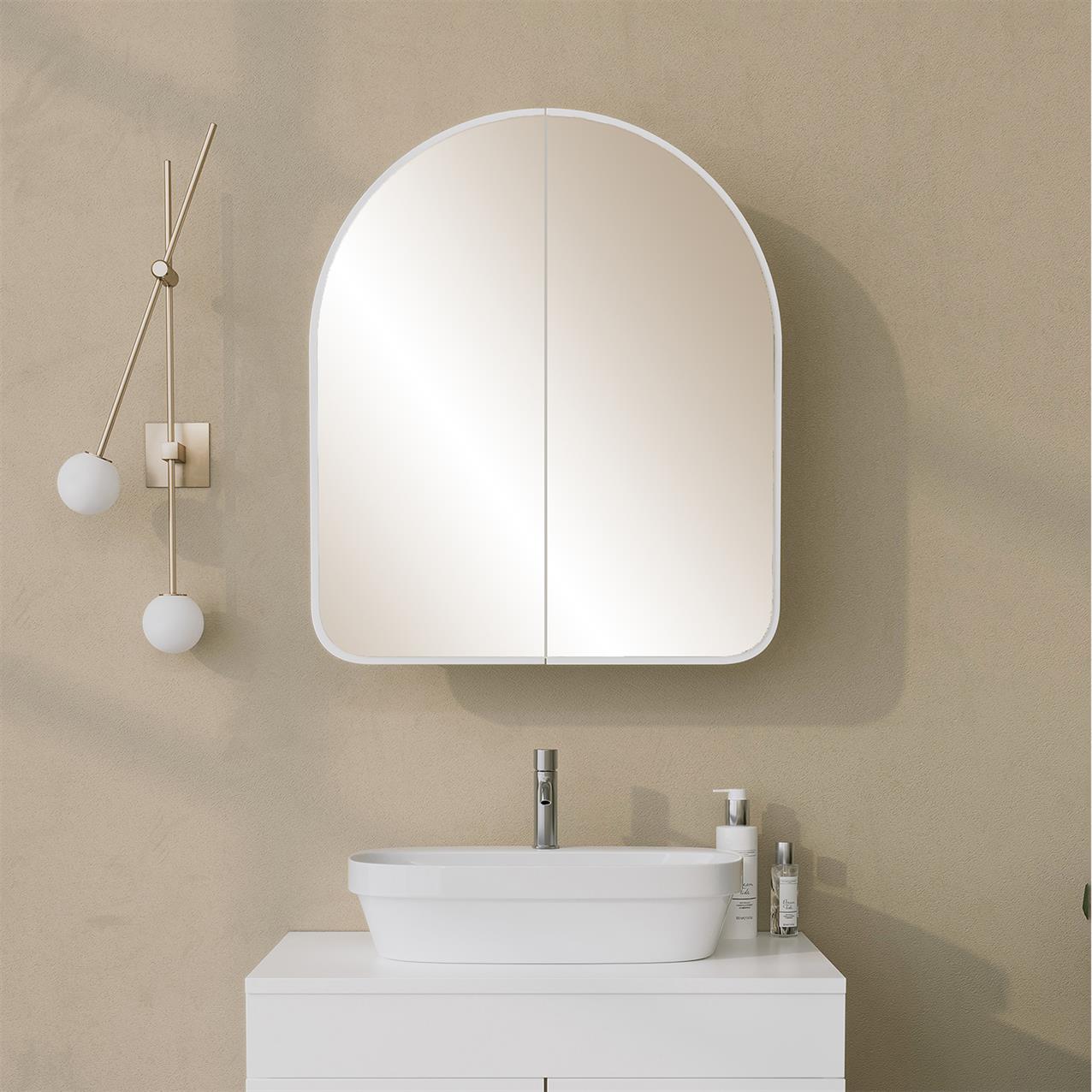 NEOstill - Hope Aynalı Banyo Dolabı / Beyaz 60 cm