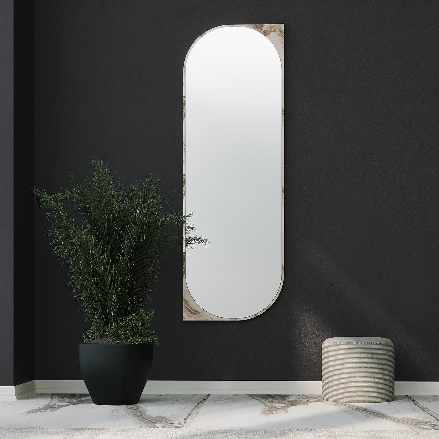 NEOstill - Livi Boy Aynası & Mermer / 152X52 cm