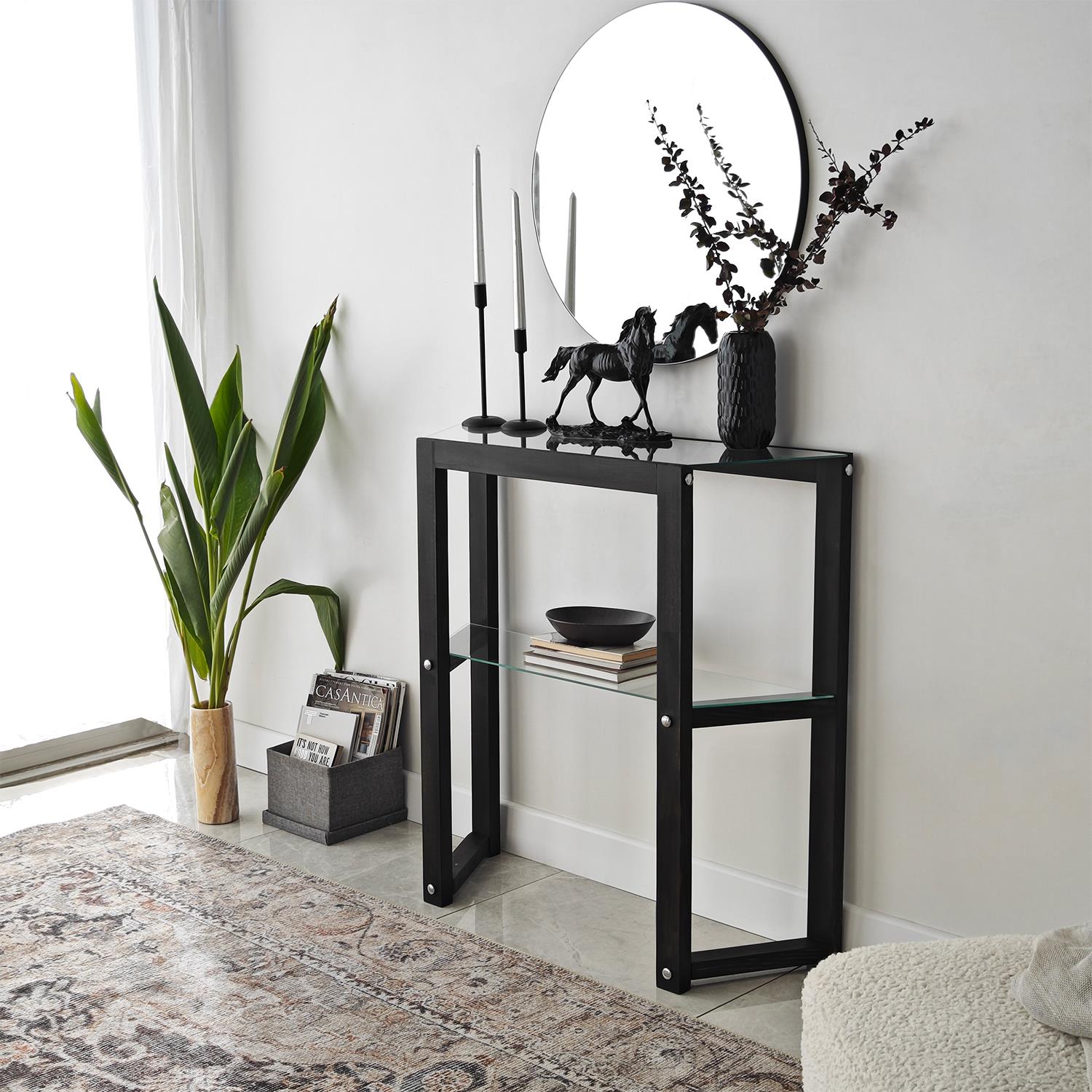 NEOstill - Trapezoid Dresuar / Antrasit Renk Masif