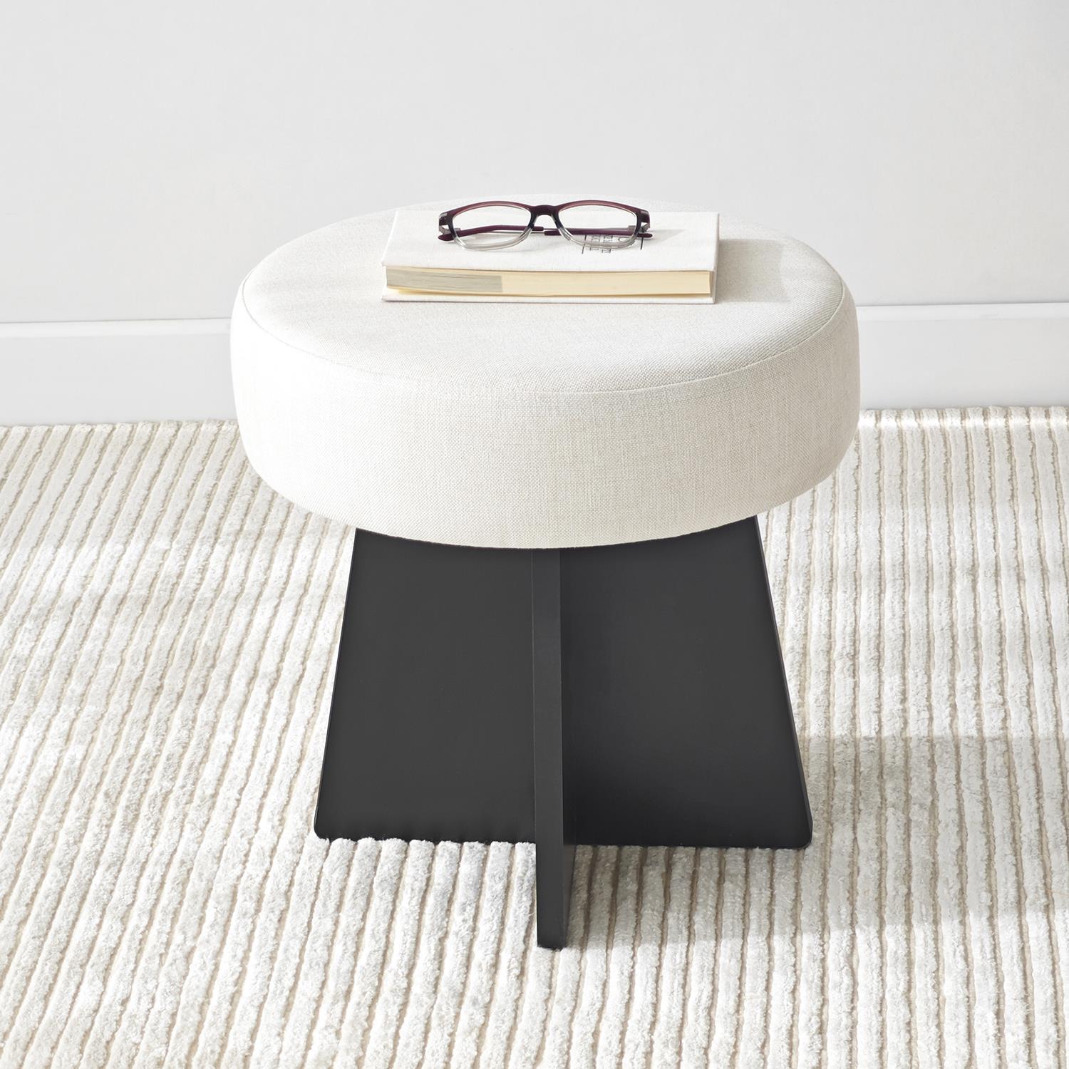 NEOstill - Zen Puf / 40 cm - Bej - Siyah