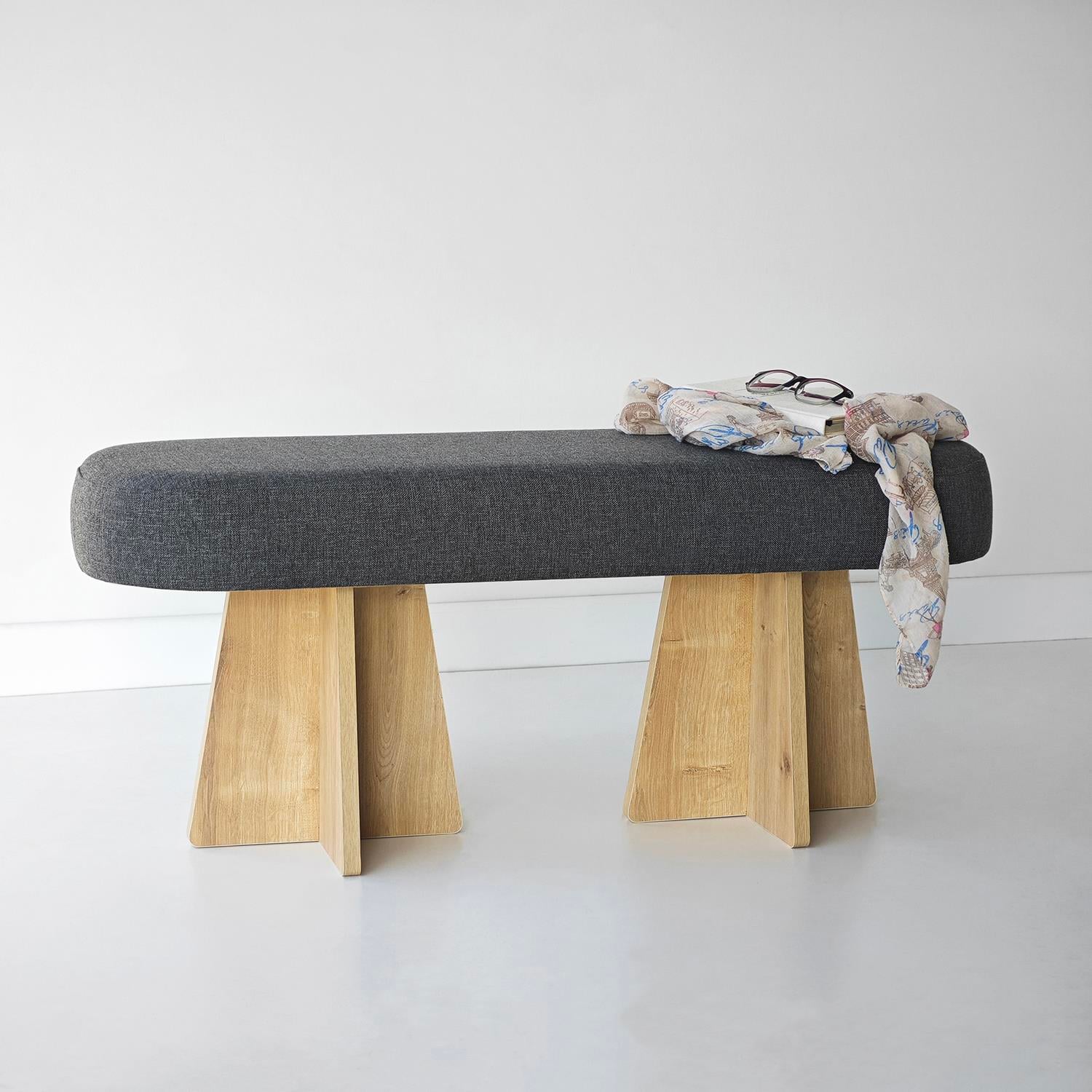 NEOstill - Zen Puf-Bench / 100x30-Antrasit-Meşe