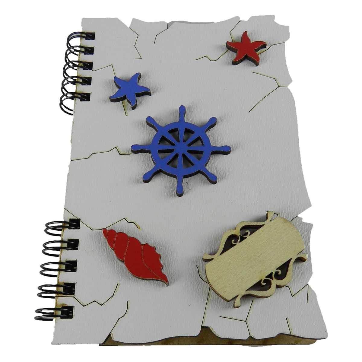 Ahşap Not Defteri Orta Boy