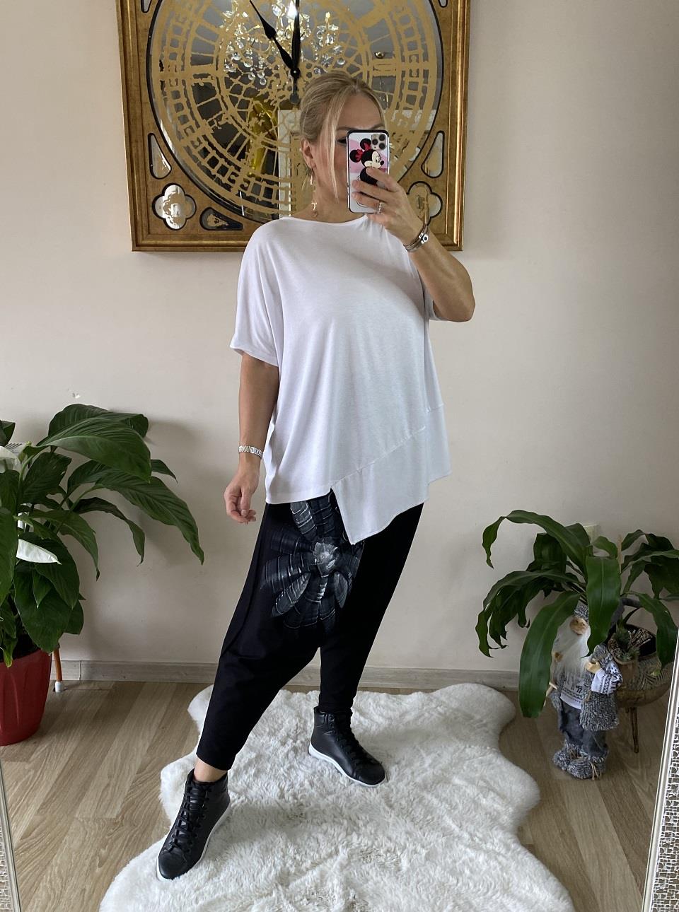 410899 Asimetrik Kesim Bluz