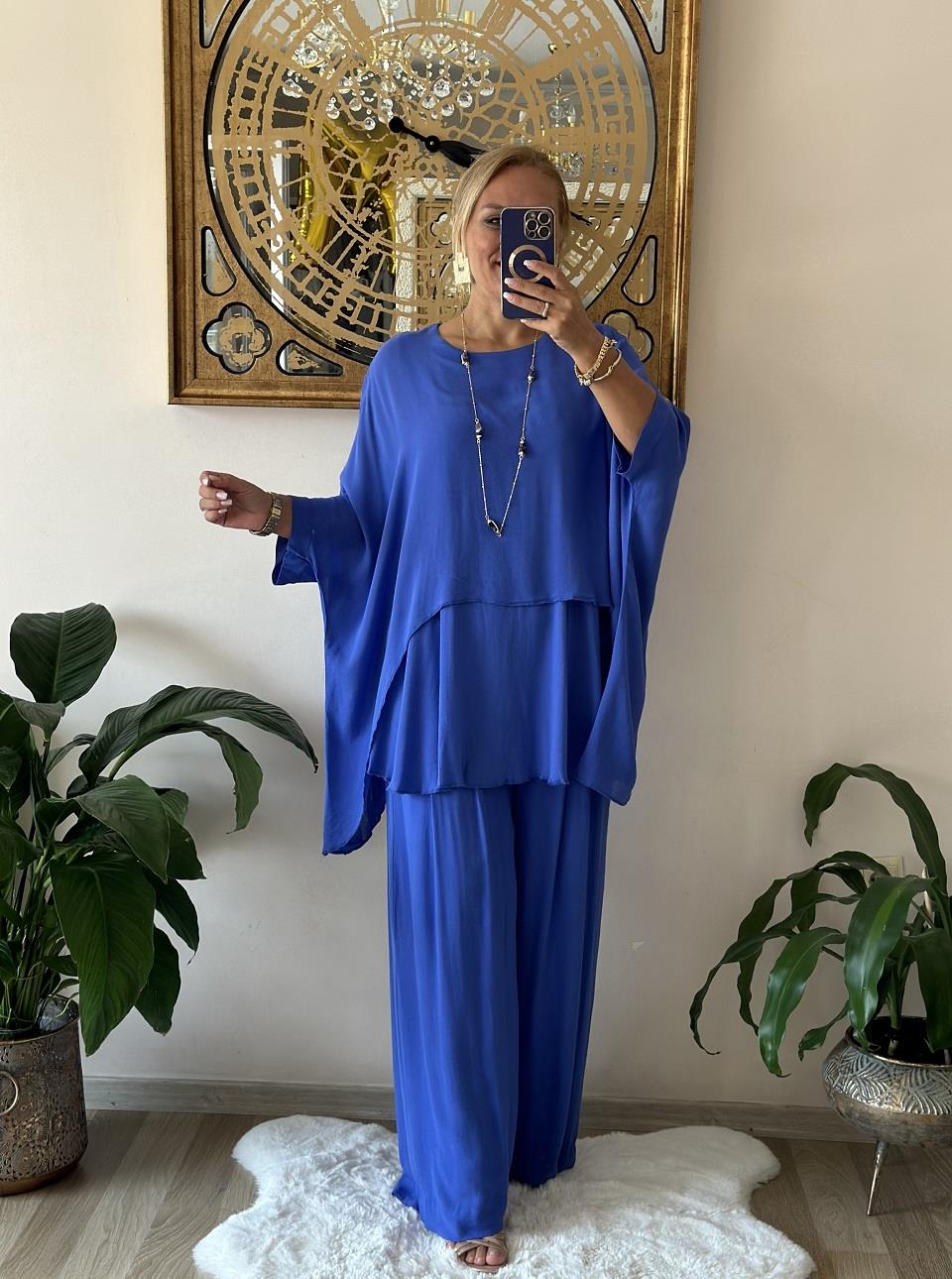 411109 Bodrum Bluz Siyah 