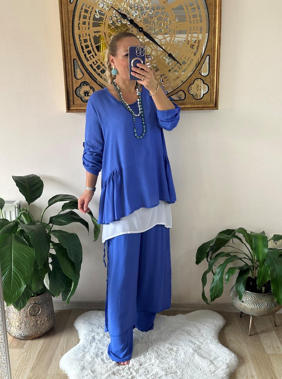 410890 Çift Kat Bluz